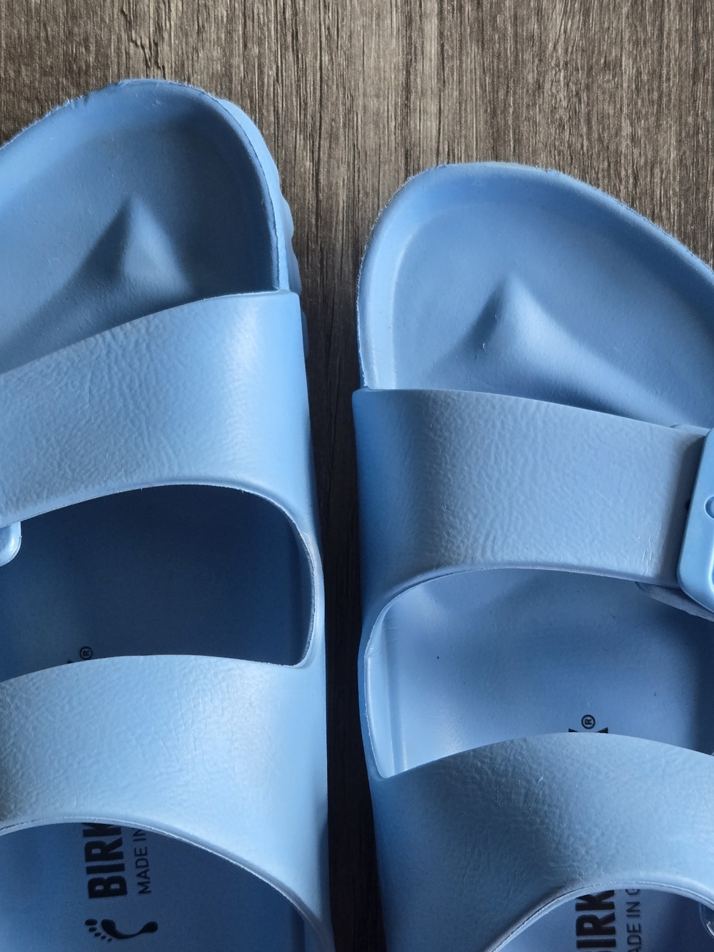 Birkenstock Arizona EVA Shoes Sky Blue Women's Size 8 39 Waterproof Slide Sandal - Picture 3 of 13